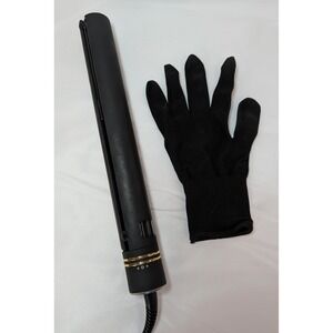 Hot Tools Professional Black Gold Evolve Ionic Flat Iron HT7123BG 1 Inch Black